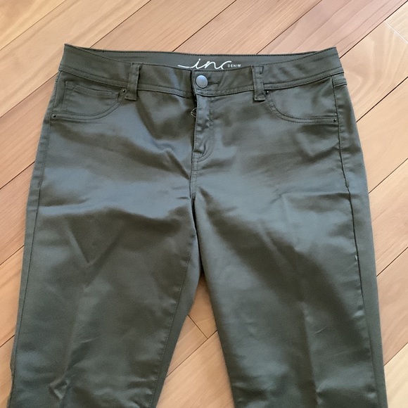 INC Denim skinny legs regular fit size 12 NWOT - Picture 2 of 7